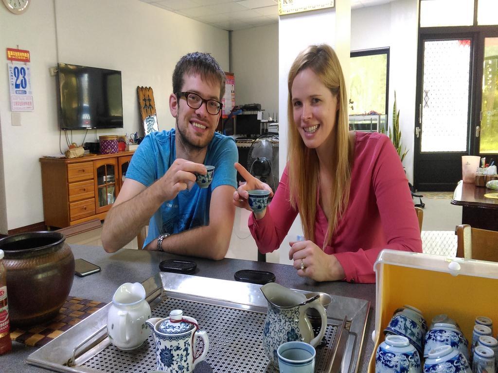 Lin Tea B&B Zsujszuj Kültér fotó